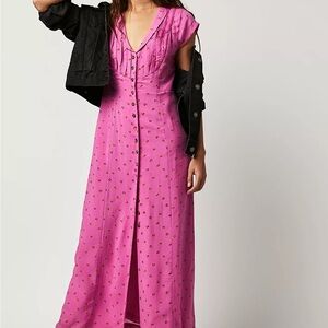 Free People Rosemary Midi dress